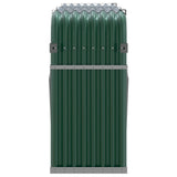 Log Holder Green 180x45x100 cm Galvanised Steel - 45-Degree Angle