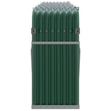 Log Holder Green 300x45x100 cm Galvanised Steel - 45-Degree Angle