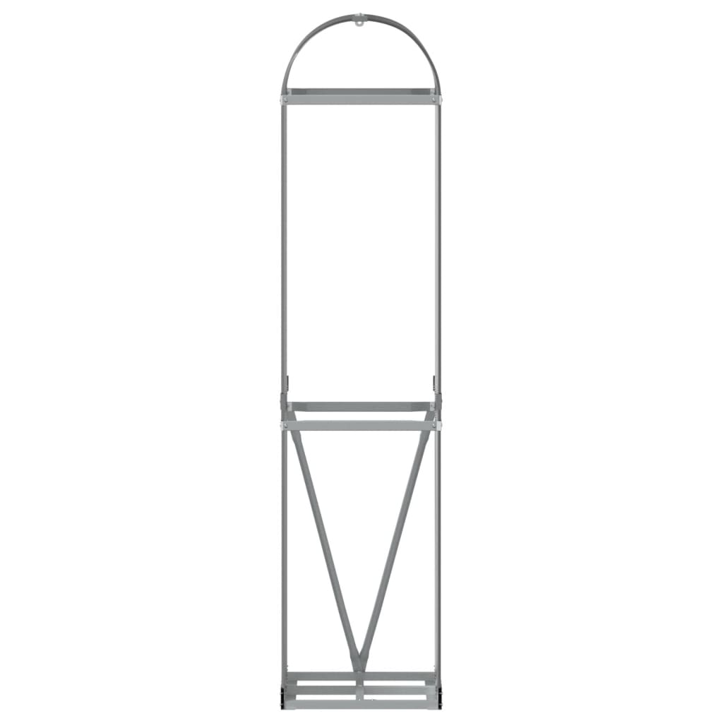 Log Holder Anthracite 40x45x170 cm Galvanised Steel