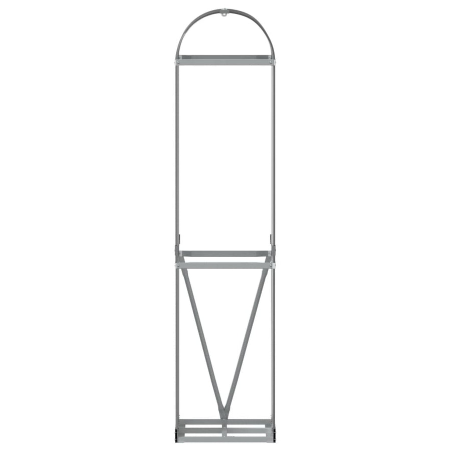 Log Holder Anthracite 40x45x170 cm Galvanised Steel