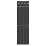 Log Holder Anthracite 40x45x170 cm Galvanised Steel - 45-Degree Angle