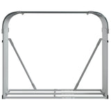Log Holder Anthracite 120x45x100 cm Galvanised Steel - Top-Down View
