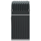 Log Holder Anthracite 120x45x100 cm Galvanised Steel