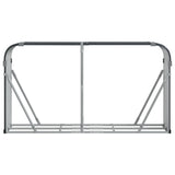 Log Holder Anthracite 180x45x100 cm Galvanised Steel - Top-Down View