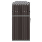 Log Holder Brown 300x45x100 cm Galvanised Steel