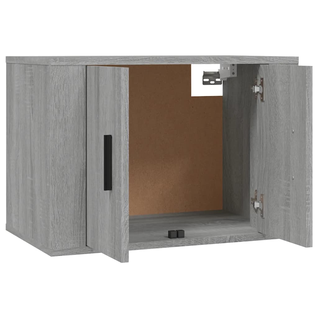 Wall-mounted TV Cabinets 3 pcs Grey Sonoma 57x34.5x40 cm