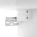 2 Piece Wall-mounted TV Cabinet Set White 80x34,5x40 cm