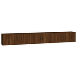 Wall-mounted TV Cabinets 3 pcs Brown Oak 100x34.5x40 cm