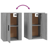 3 Piece TV Cabinet Set Grey Sonoma Engineered Wood - Close-Up Angle
