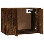 2 Piece TV Cabinet Set Smoked Oak Engineered Wood