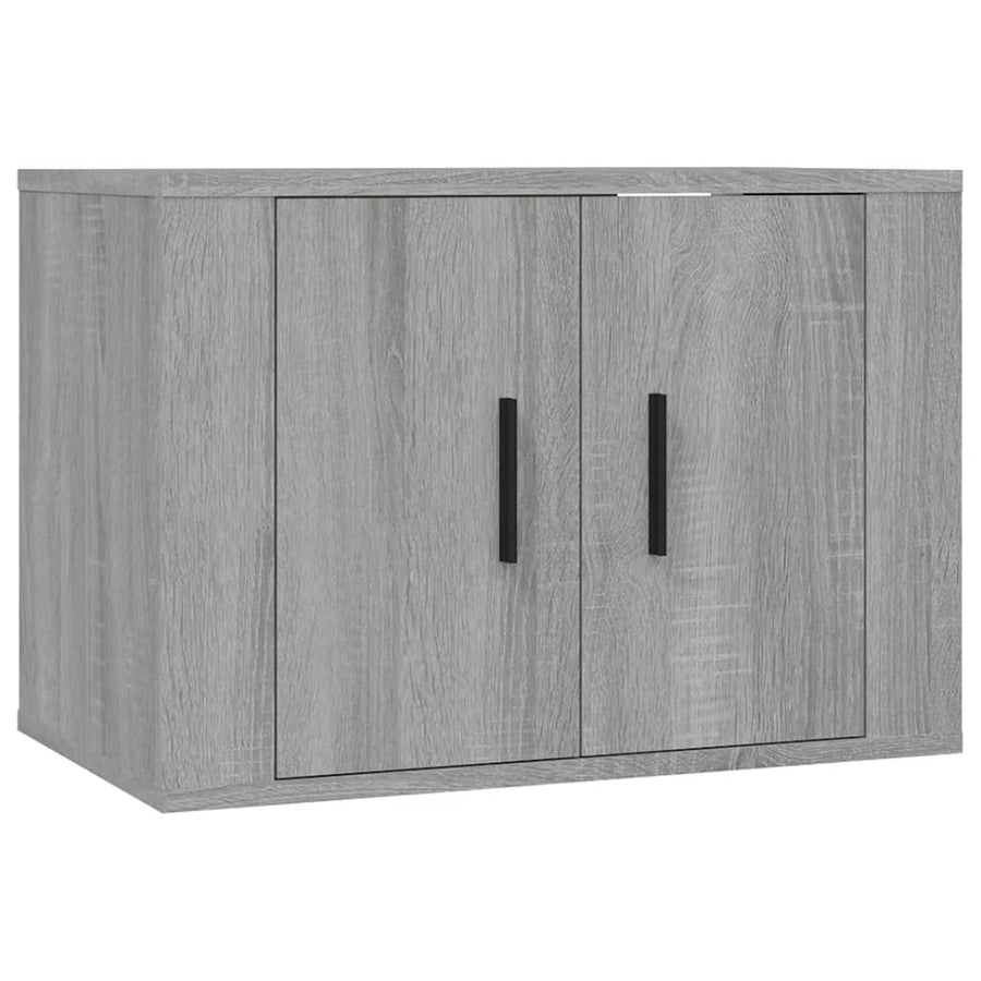 4 Piece TV Cabinet Set Grey Sonoma Engineered Wood