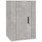 2 Piece TV Cabinet Set Concrete Grey Engineered Wood