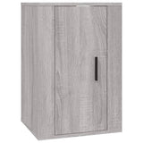 2 Piece TV Cabinet Set Grey Sonoma Engineered Wood - 45-Degree Angle