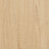 3 Piece TV Cabinet Set Sonoma Oak Engineered Wood - Close-Up Angle
