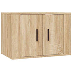 4 Piece TV Cabinet Set Sonoma Oak Engineered Wood