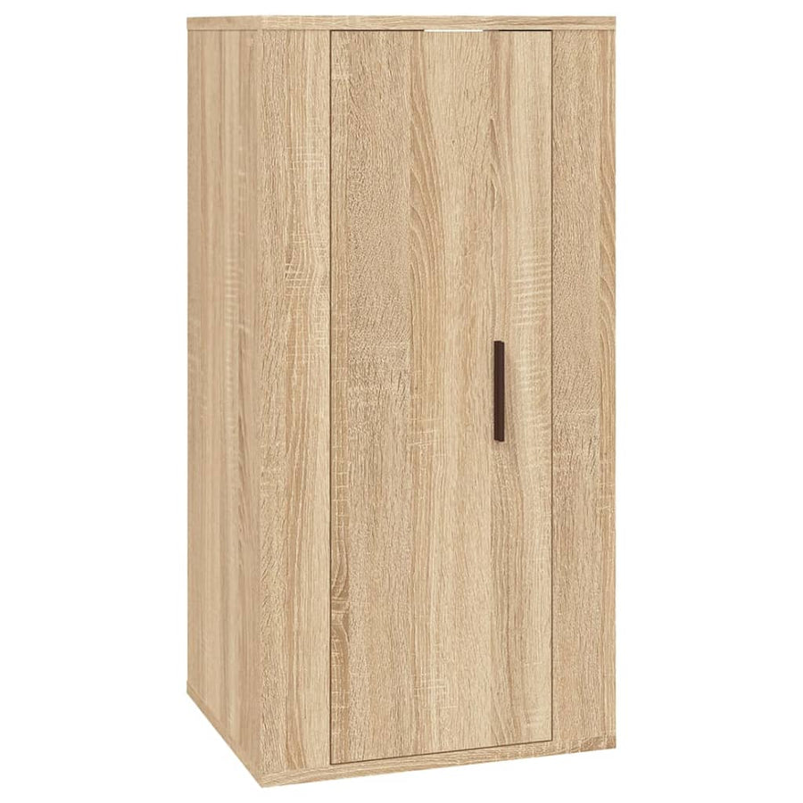 4 Piece TV Cabinet Set Sonoma Oak Engineered Wood