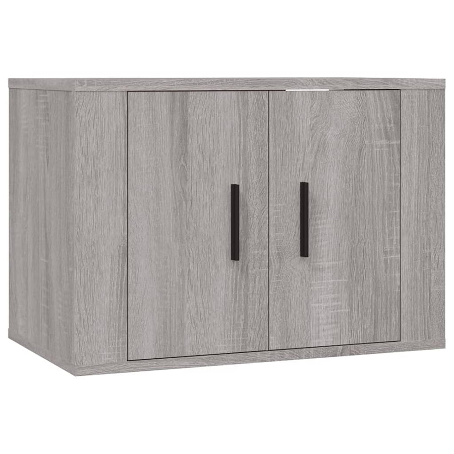 4 Piece TV Cabinet Set Grey Sonoma Engineered Wood
