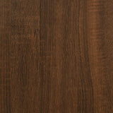 4 Piece TV Cabinet Set Brown Oak Engineered Wood - Close-Up Angle