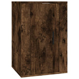 5 Piece TV Cabinet Set Smoked Oak Engineered Wood - Rear View