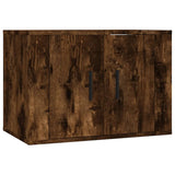 5 Piece TV Cabinet Set Smoked Oak Engineered Wood - Top-Down View