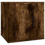 8 Piece TV Cabinet Set Smoked Oak Engineered Wood
