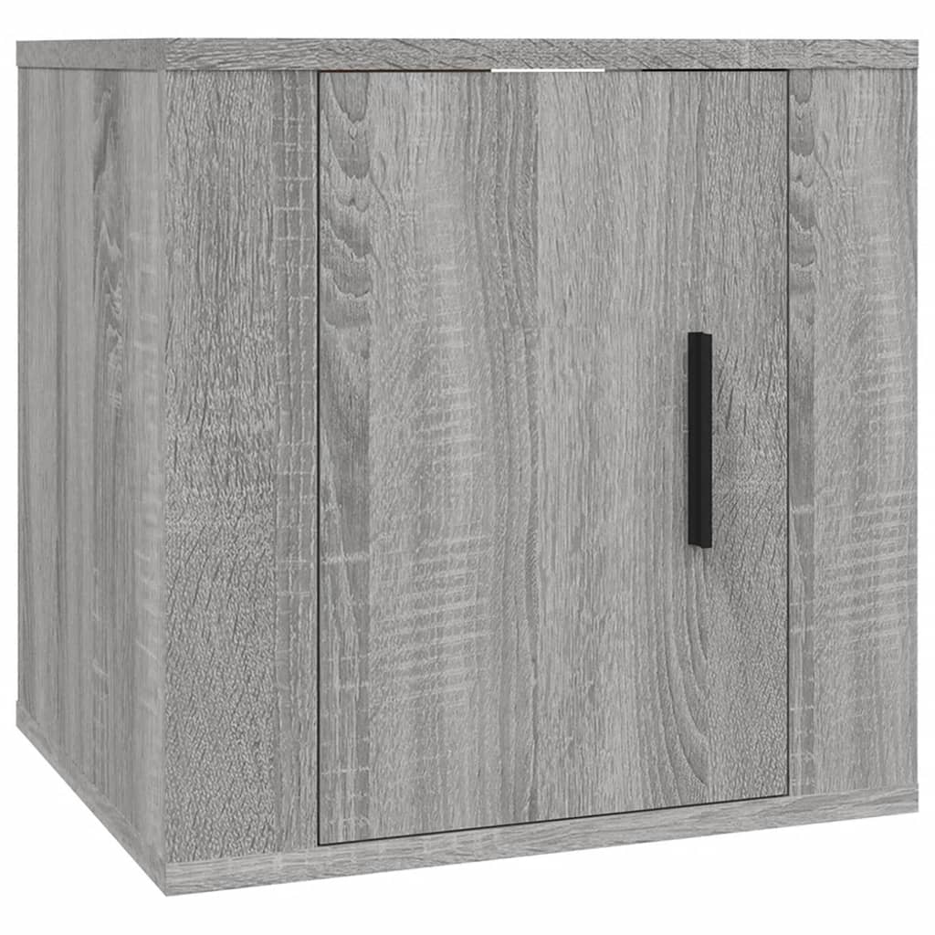 5 Piece TV Cabinet Set Grey Sonoma Engineered Wood