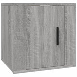 5 Piece TV Cabinet Set Grey Sonoma Engineered Wood - 45-Degree Angle