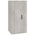 8 Piece TV Cabinet Set Concrete Grey Engineered Wood