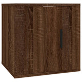 8 Piece TV Cabinet Set Brown Oak Engineered Wood