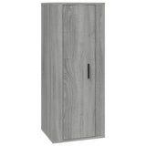 3 Piece TV Cabinet Set Grey Sonoma Engineered Wood - 45-Degree Angle