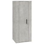 5 Piece TV Cabinet Set Concrete Grey Engineered Wood