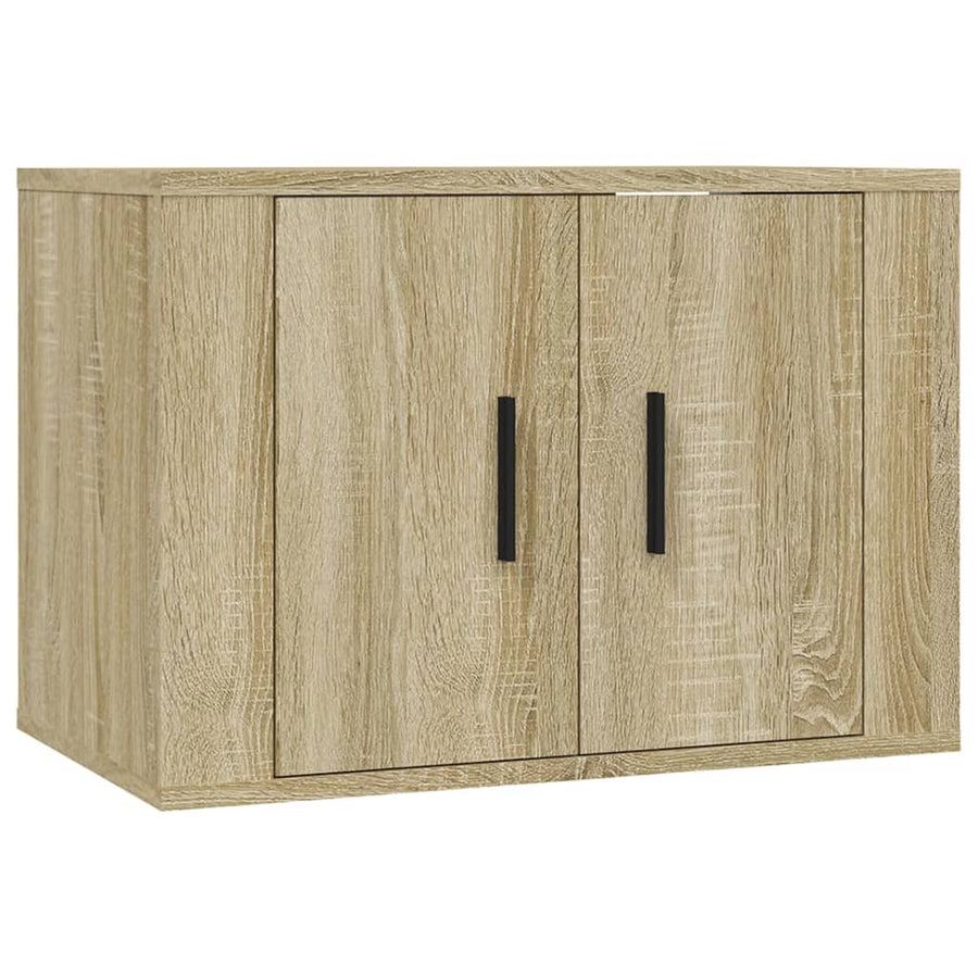 5 Piece TV Cabinet Set Sonoma Oak Engineered Wood
