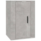 5 Piece TV Cabinet Set Concrete Grey Engineered Wood - Close-Up Angle