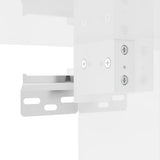5 Piece TV Cabinet Set High Gloss White Engineered Wood - Extra Image
