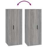 6 Piece TV Cabinet Set Grey Sonoma Engineered Wood