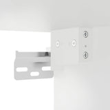 8 Piece TV Cabinet Set White Engineered Wood - Extra Image