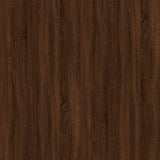 8 Piece TV Cabinet Set Brown Oak Engineered Wood - Extra Image
