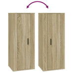 7 Piece TV Cabinet Set Sonoma Oak Engineered Wood