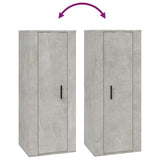 7 Piece TV Cabinet Set Concrete Grey Engineered Wood