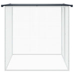 Chicken Cage with Roof Anthracite 103x98x90 cm Galvanised Steel