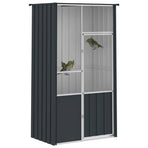 Bird Cage Anthracite 115x78x200 cm Galvanised Steel
