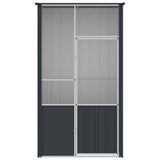 Bird Cage Anthracite 115x78x200 cm Galvanised Steel