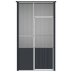Bird Cage Anthracite 115x78x200 cm Galvanised Steel