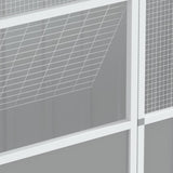 Bird Cage Grey 115x78x200 cm Galvanised Steel - Extra Image