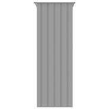 Bird Cage Grey 215x78x200 cm Galvanised Steel - Close-Up Angle