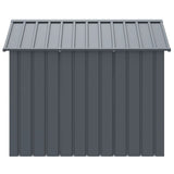 Dog House with Roof Anthracite 117x153x123 cm Galvanised Steel