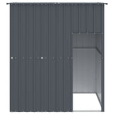 Dog House with Roof Anthracite 165x153x181 cm Galvanised Steel