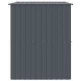 Dog House with Roof Anthracite 214x153x181 cm Galvanised Steel