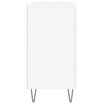 Sideboard White 101.5x35x70 cm Engineered Wood