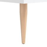 Bedside Cabinet White 40x35x47.5 cm Engineered Wood - Extra Image